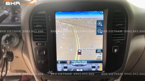 Màn hình DVD Android Tesla Toyota Land Cruiser 1998 - 2007